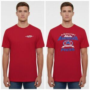 Oklahoma All‑American Pizza T‑Shirt – Size XL
